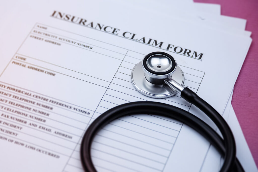 Insurance claim form