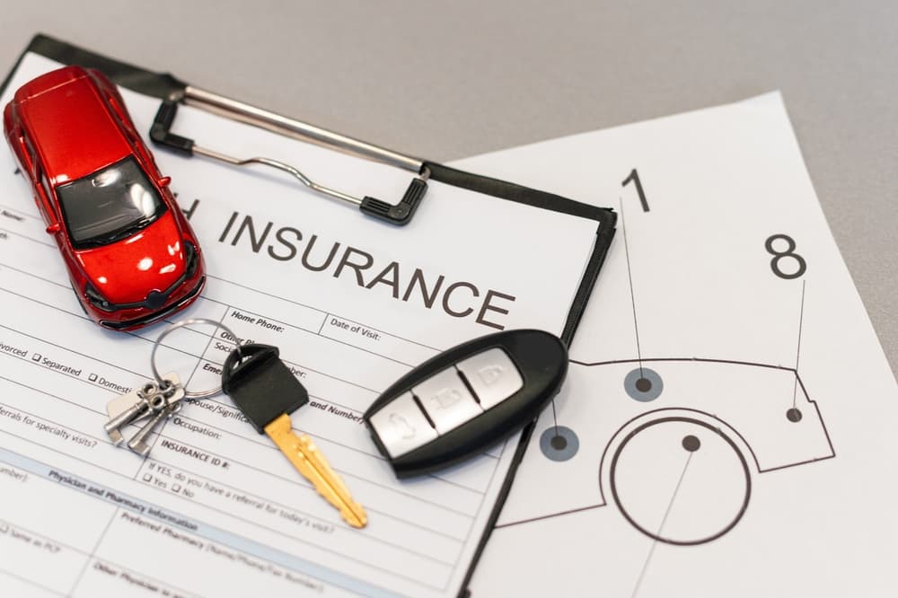 Examining car insurance policies and protective coverage after a car incident.